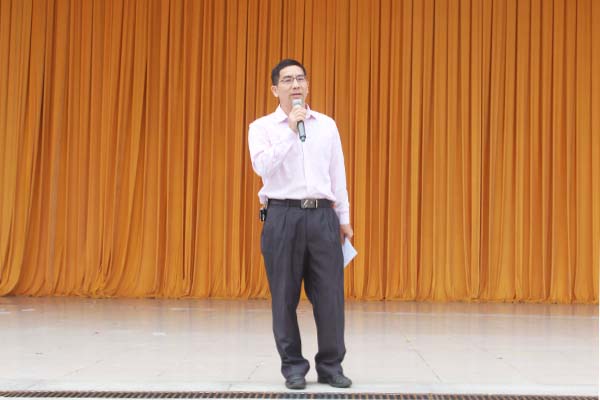 学院党委陈明副书记致辞