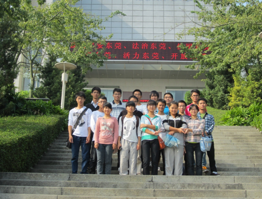 参观革命圣地 重温红色记忆——信息工程学院2011级党支部参观东江纵队纪念馆
