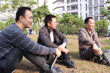 点拨迷津,携手同行——宣传部吴征宇部长参加联系班英语学习交流会