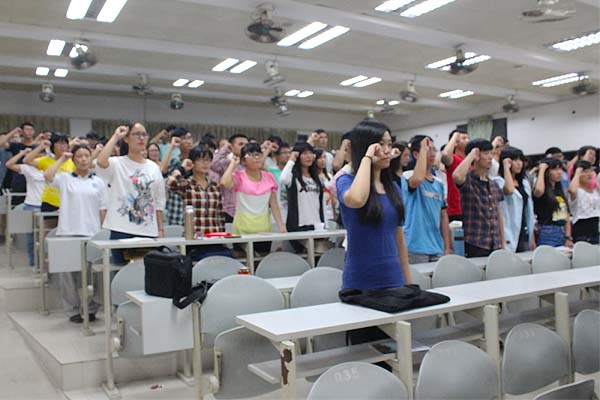 青春正能量,活力中国梦——信息工程学院第四期团校培训之开班仪式