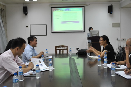 安泰创新科技有限公司来我院洽谈学生实习事宜